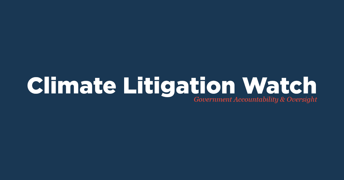 CLW in the news: Conservatives challenge climate lawyers in state AG offices